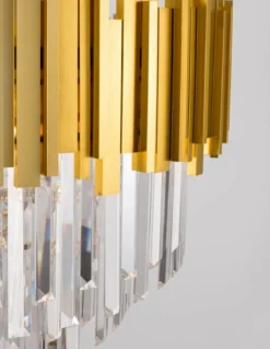 Nova Luce 9050110 GRANE Pendelleuchte 12-flammig Gold E14