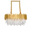 Nova Luce 9050130 GRANE Pendelleuchte 8-flammig Gold E14
