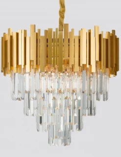 Nova Luce 9181200 GRANE Pendelleuchte 8-flammig Gold