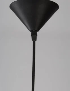 Nova Luce 9858713 GRIFFIN Pendelleuchte 33cm Schwarz E27