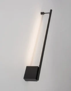 Nova Luce 9081130 GROPIUS LED Wandleuchte 3000K Schwarz