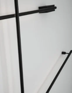 Nova Luce 9081140 GROPIUS LED Wandleuchte 3000K Schwarz