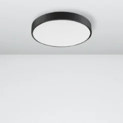 Nova Luce 9001531 HADON LED Deckenleuchte 40cm 3000K Schwarz