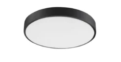 Nova Luce 9001531 HADON LED Deckenleuchte 40cm 3000K Schwarz