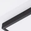 Nova Luce 9501211 ITOS LED Deckenleuchte 40x40cm 3000K Schwarz