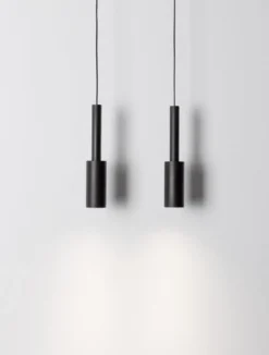Nova Luce 9010230 JOY LED Pendelleuchte 2-flammig 3000K Schwarz