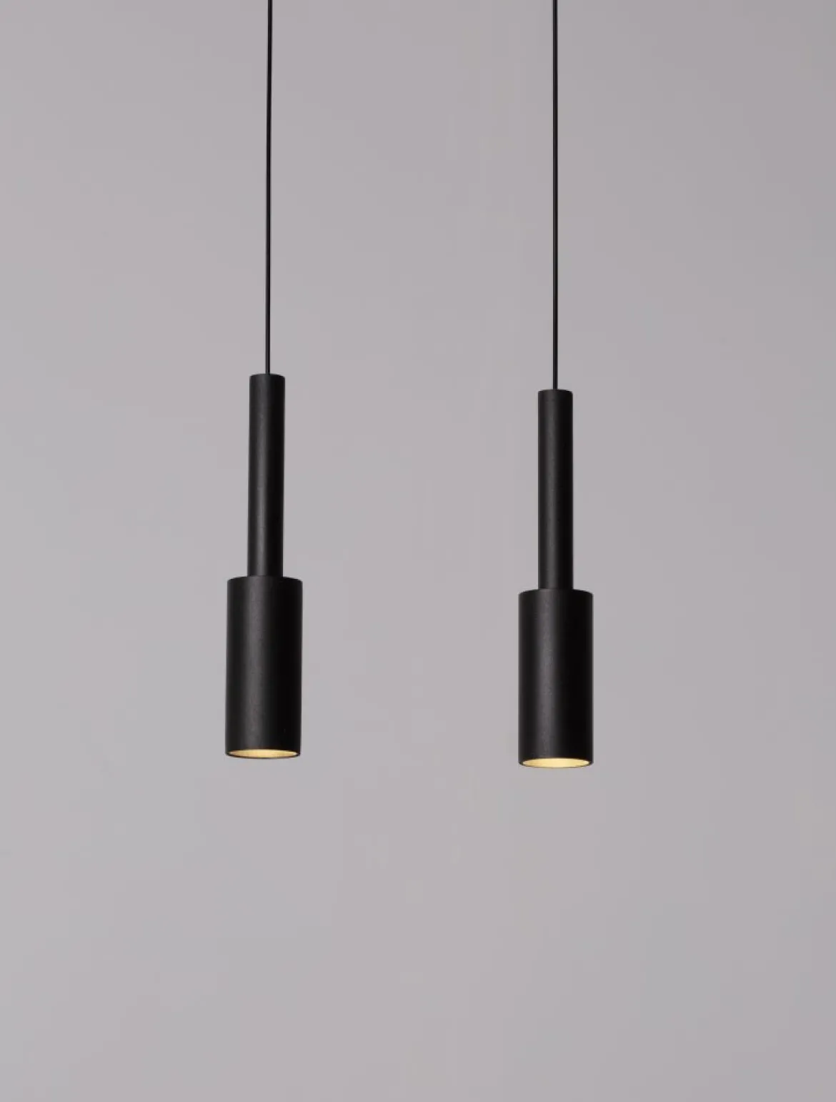 Nova Luce 9010230 JOY LED Pendelleuchte 2-flammig 3000K Schwarz