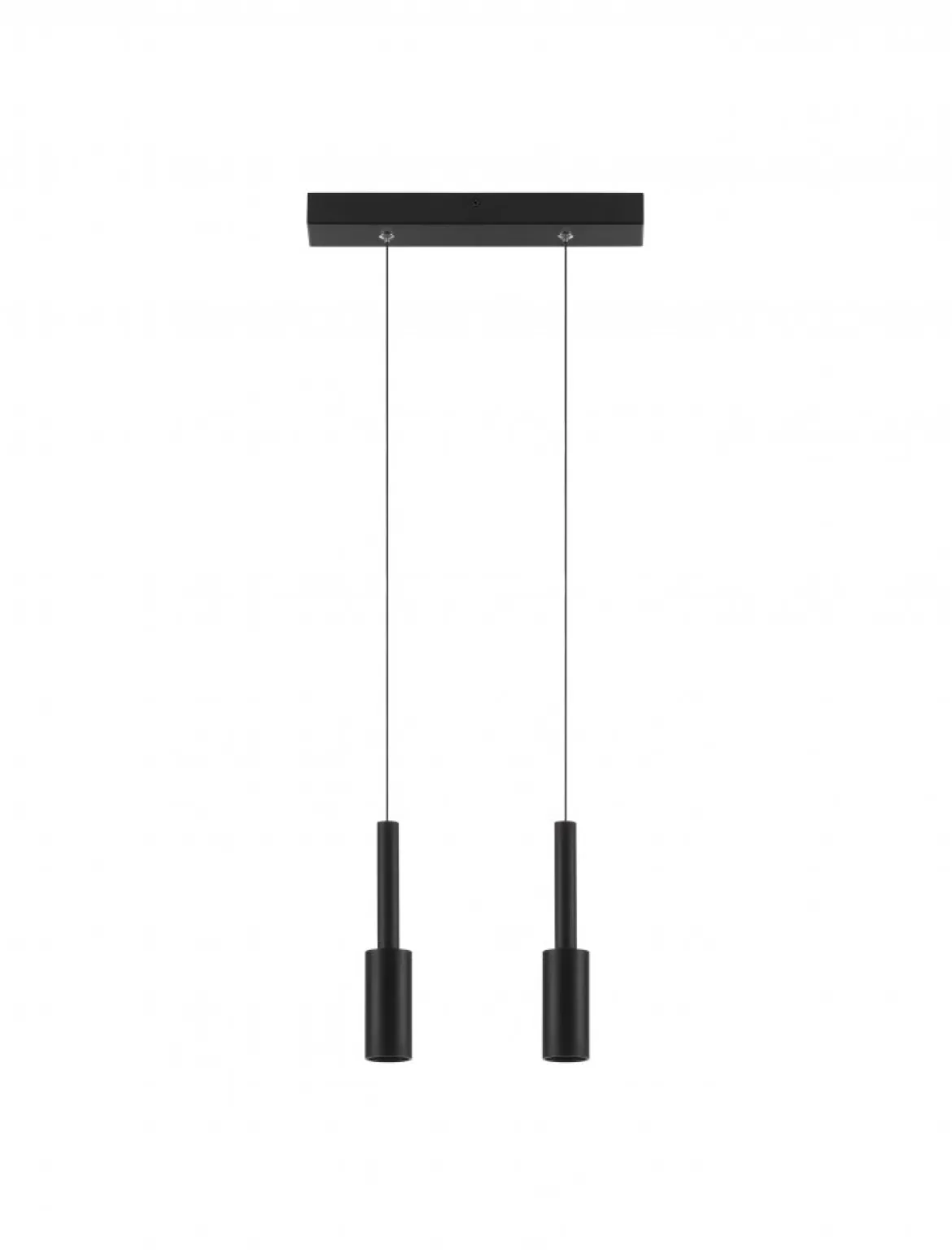 Nova Luce 9010230 JOY LED Pendelleuchte 2-flammig 3000K Schwarz