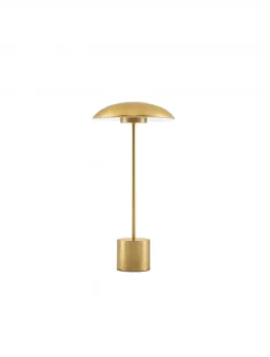 Nova Luce 9501227 LASH LED Tischleuchte 50cm 3000K Gold