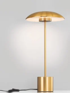 Nova Luce 9501227 LASH LED Tischleuchte 50cm 3000K Gold