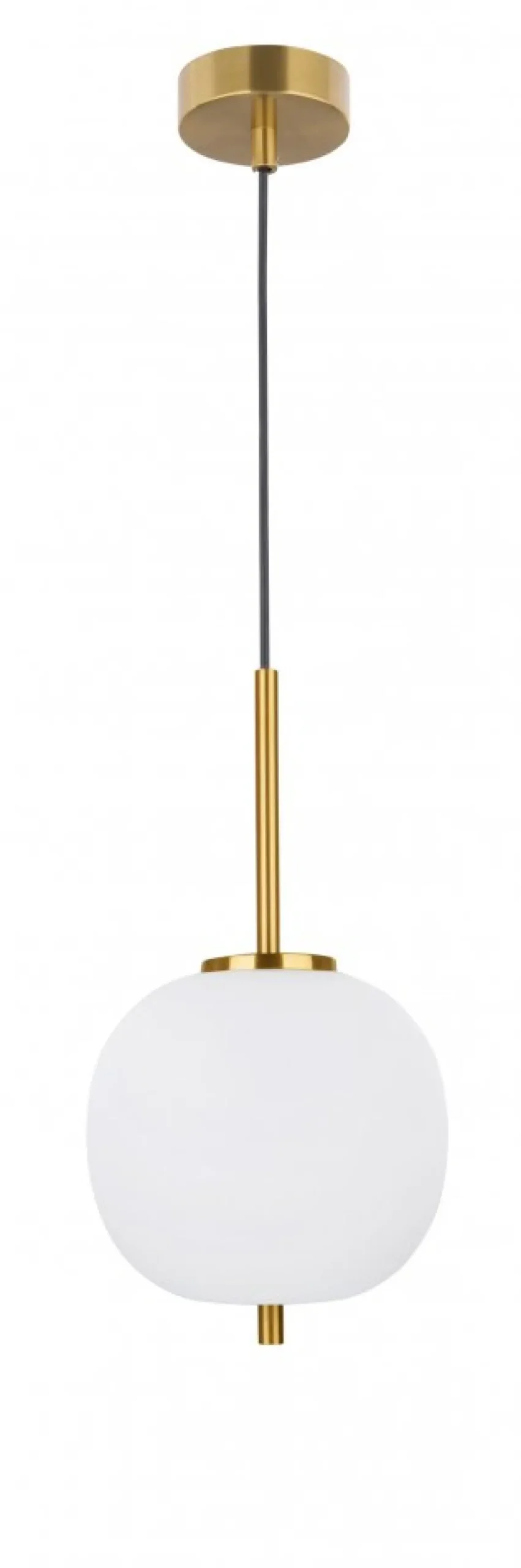 Nova Luce 9624064 LATO Pendelleuchte 18,5cm Gold Opal E14
