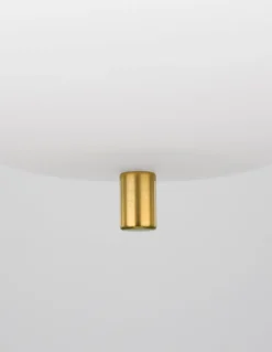 Nova Luce 9624065 LATO Pendelleuchte 16,5cm Gold Opal E14