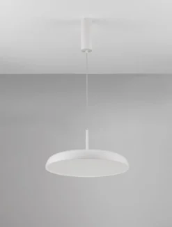 Nova Luce 9005648 LINUS LED Pendelleuchte 58cm 3000K Weiss
