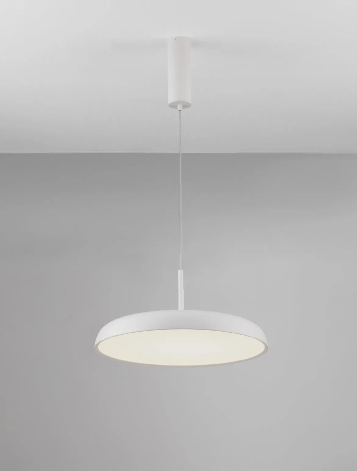 Nova Luce 9005648 LINUS LED Pendelleuchte 58cm 3000K Weiss