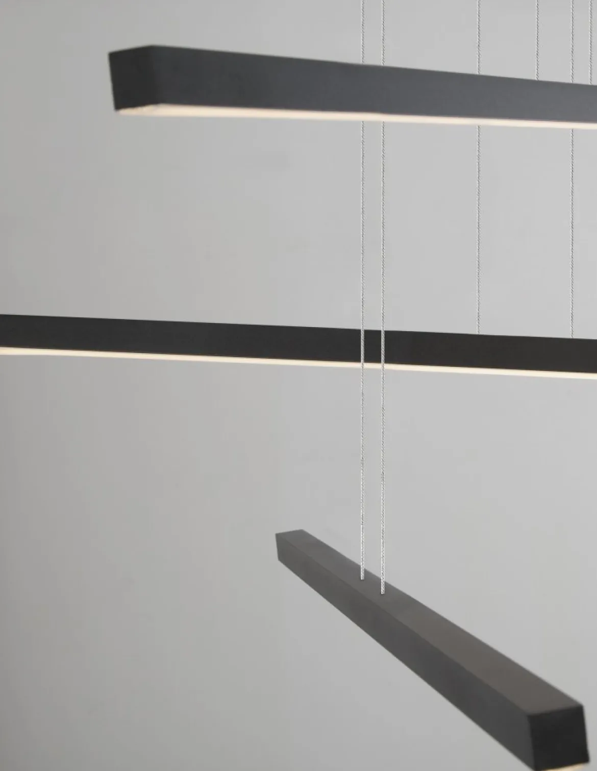 Nova Luce 9010033 LIOR LED Pendelleuchte 3-flammig 3000K Schwarz