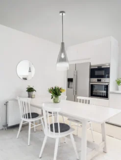 Nova Luce 9009231 LIVTAR Pendelleuchte 1-flammig Chrom E27