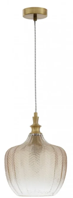 Nova Luce 9191241 LONI Pendelleuchte Gold Champagner E27