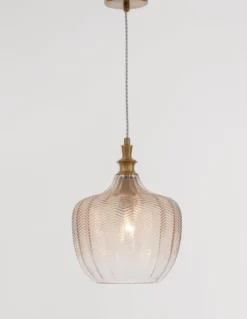 Nova Luce 9191241 LONI Pendelleuchte Gold Champagner E27