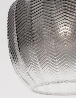 Nova Luce 9191242 LONI Pendelleuchte Schwarz Rauchglas E27
