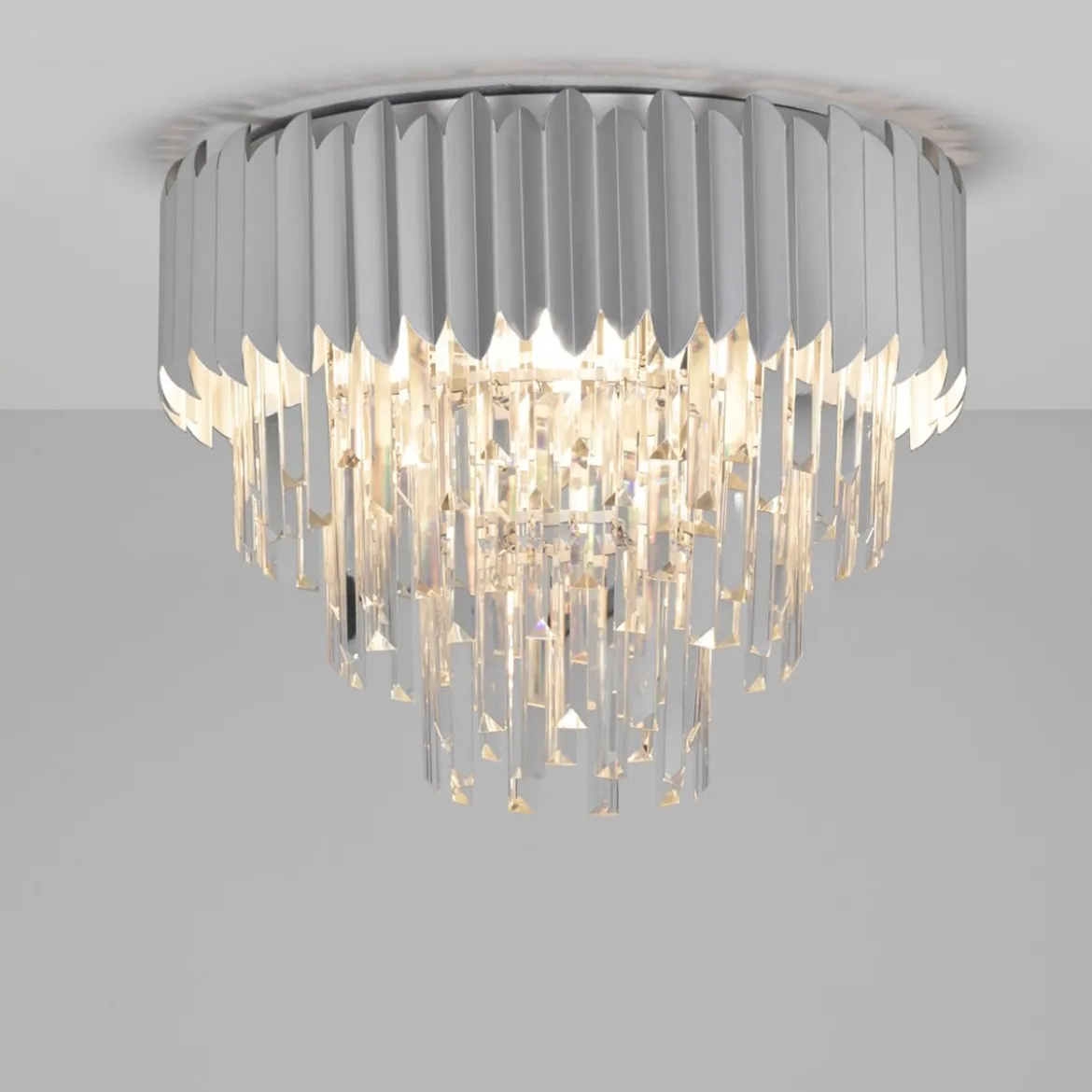 Nova Luce 9824072 MAGNOLIA Deckenleuchte 6-flammig Chrom E14