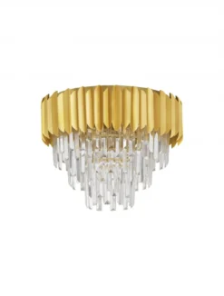 Nova Luce 9824073 MAGNOLIA Deckenleuchte 6-flammig Gold E14