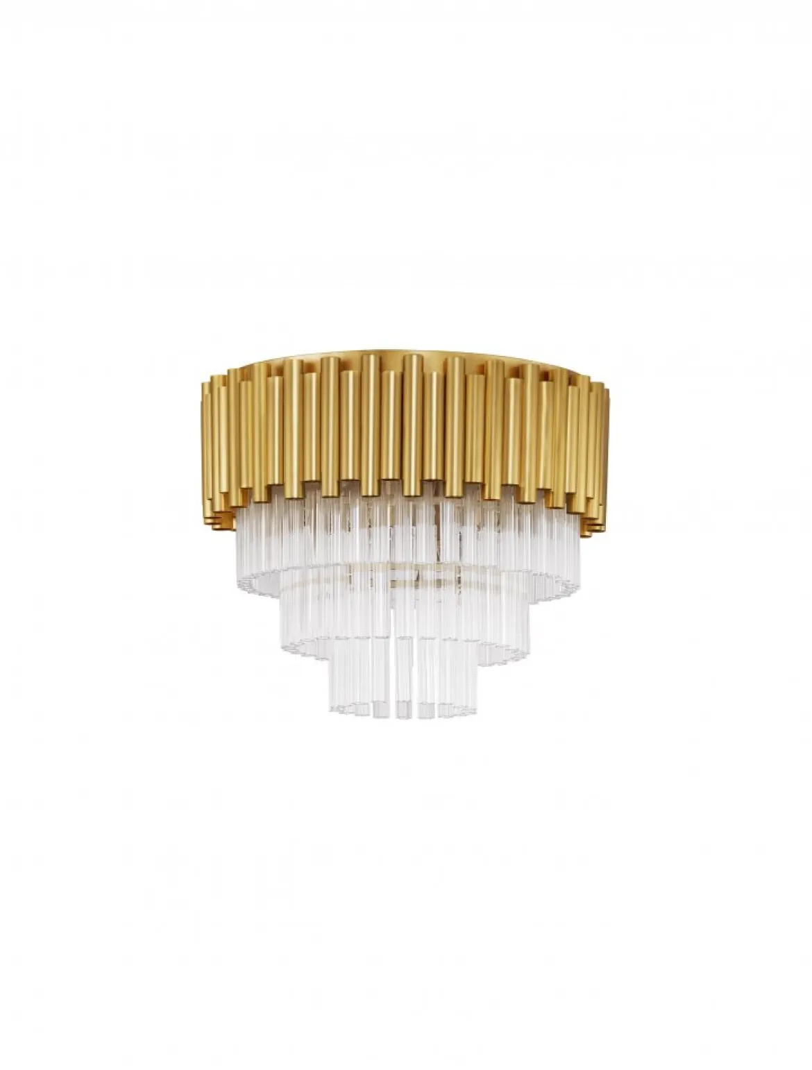 Nova Luce 9824078 MAGNOLIA Deckenleuchte 5-flammig Gold 40cm E14
