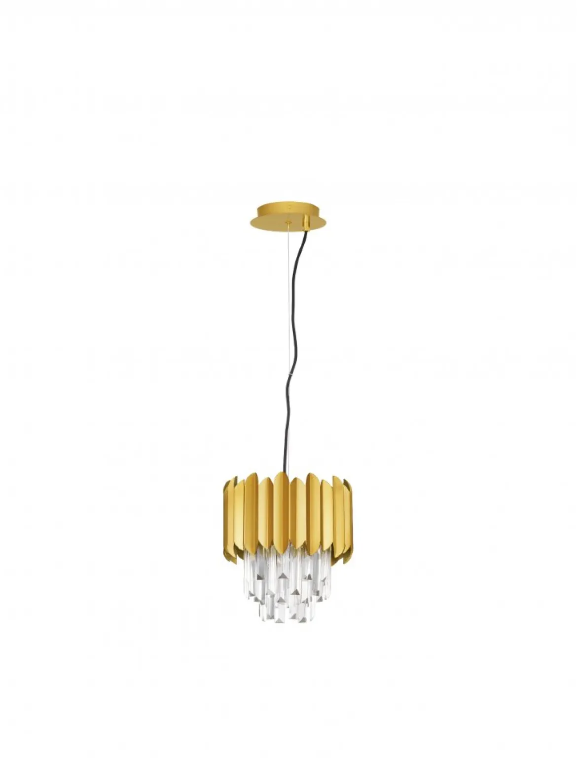 Nova Luce 9824071 MAGNOLIA Pendelleuchte 1-flammig Gold E14