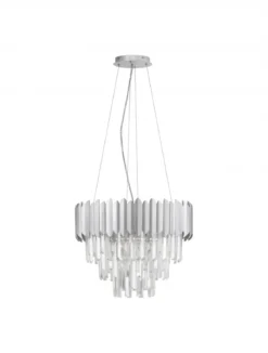 Nova Luce 9824074 MAGNOLIA Pendelleuchte 6-flammig Chrom E14