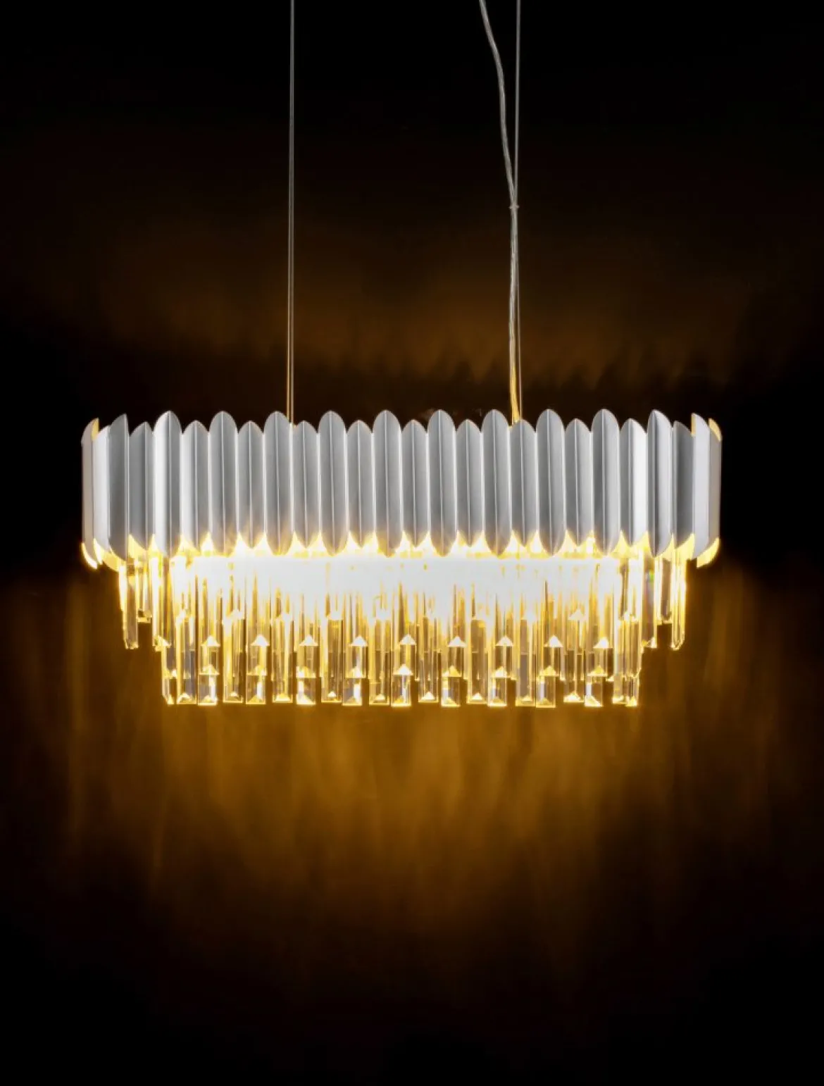 Nova Luce 9824076 MAGNOLIA Pendelleuchte 5-flammig Chrom E14