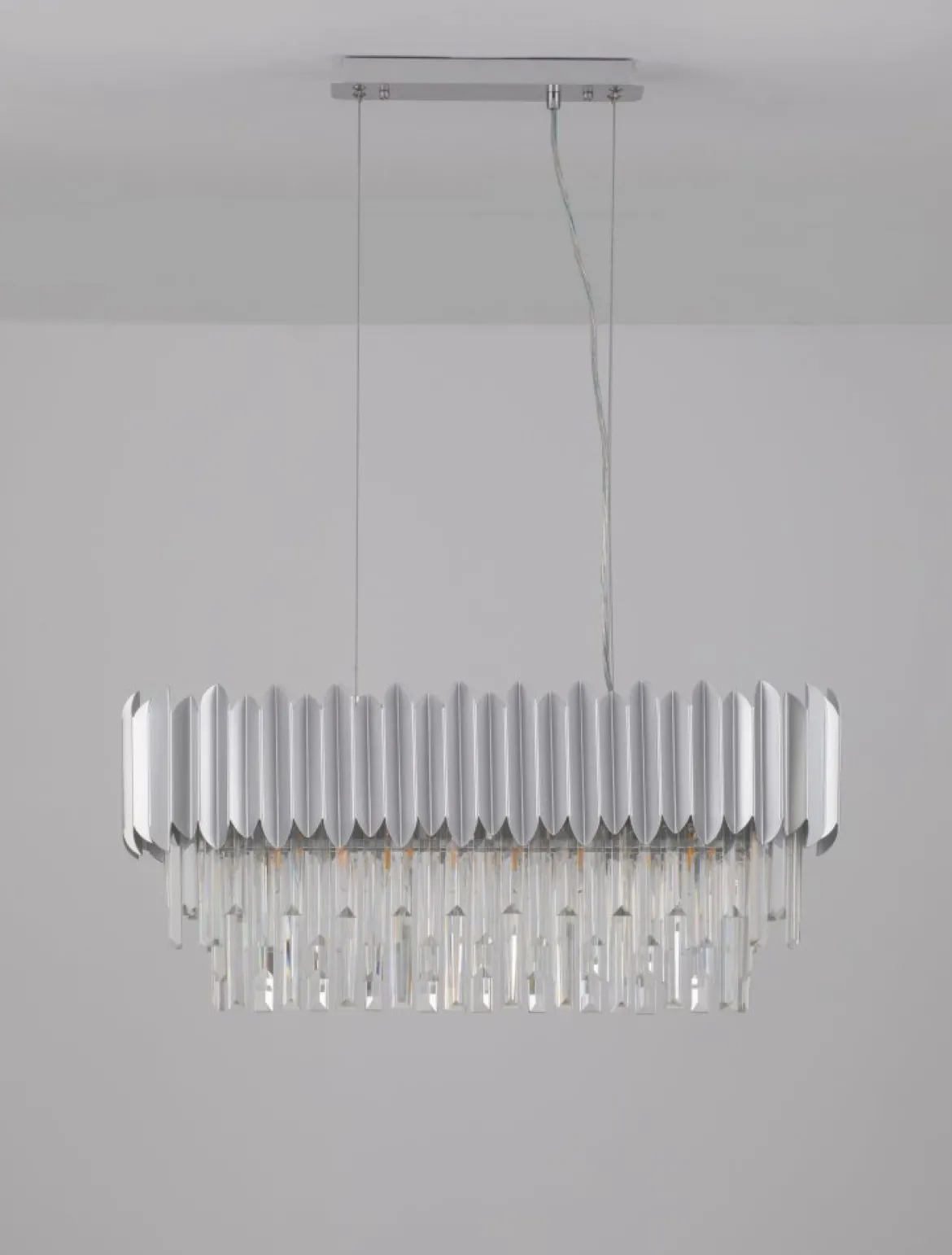 Nova Luce 9824076 MAGNOLIA Pendelleuchte 5-flammig Chrom E14