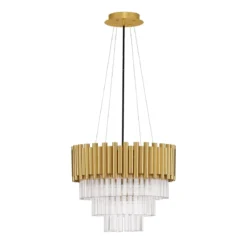 Nova Luce 9824080 MAGNOLIA Pendelleuchte 5-flammig Gold E14