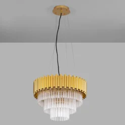 Nova Luce 9824081 MAGNOLIA Pendelleuchte 6-flammig Gold E14