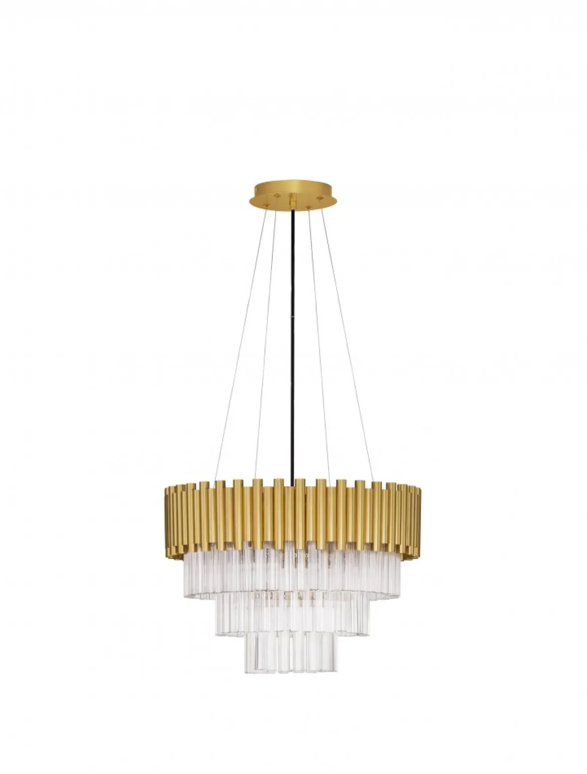 Nova Luce 9824081 MAGNOLIA Pendelleuchte 6-flammig Gold E14