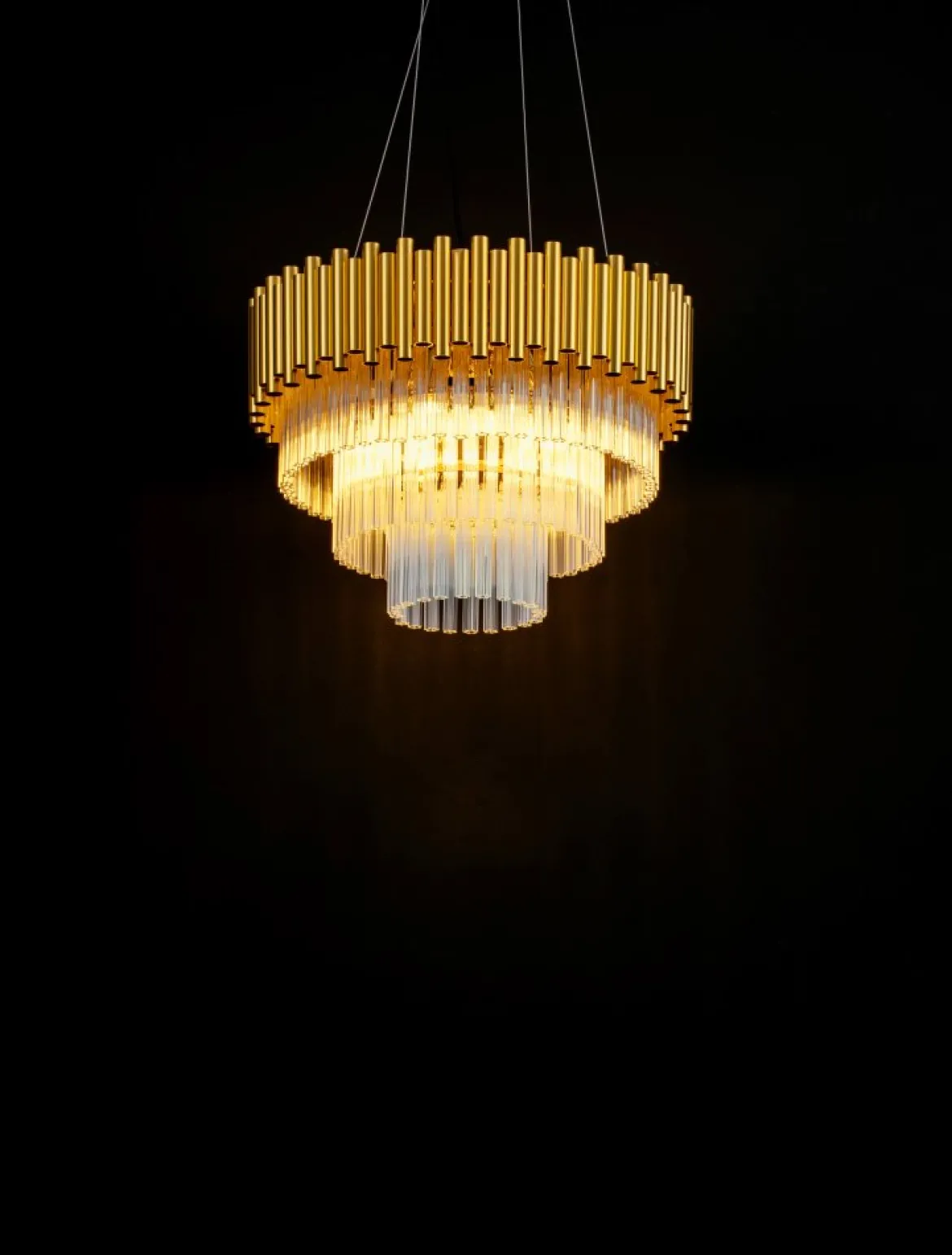 Nova Luce 9824081 MAGNOLIA Pendelleuchte 6-flammig Gold E14