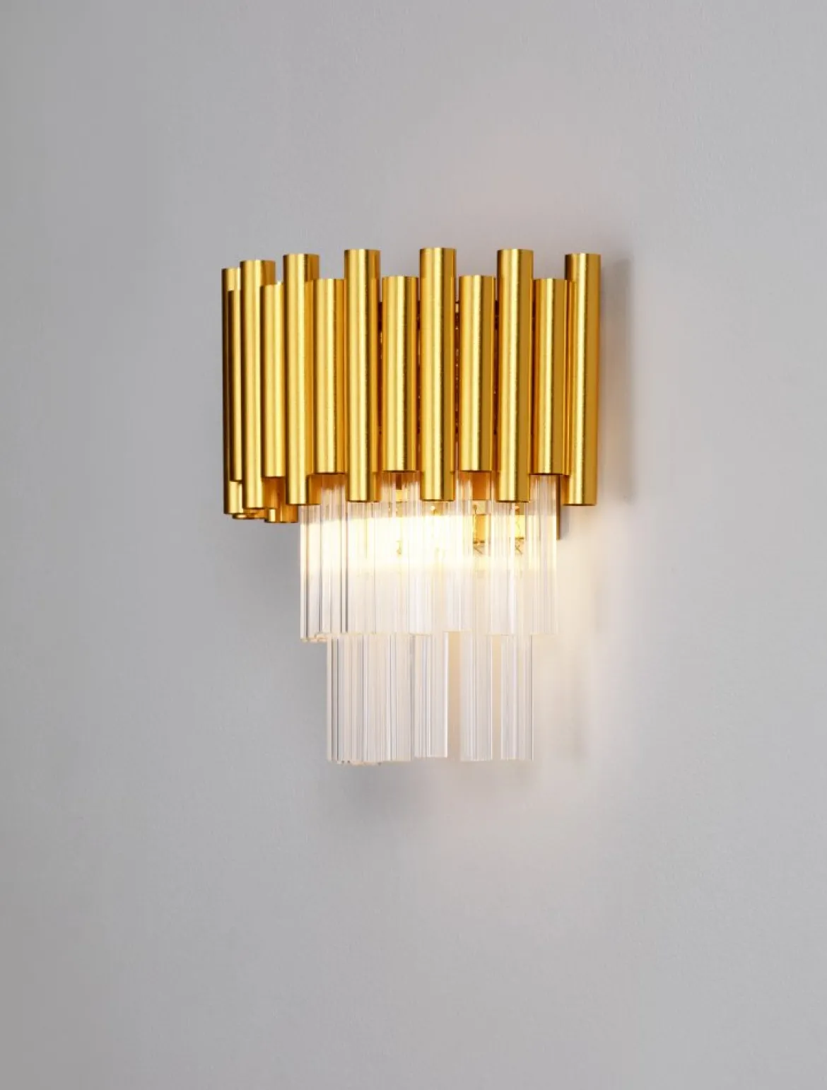 Nova Luce 9824082 MAGNOLIA Wandleuchte 2-flammig Gold E14
