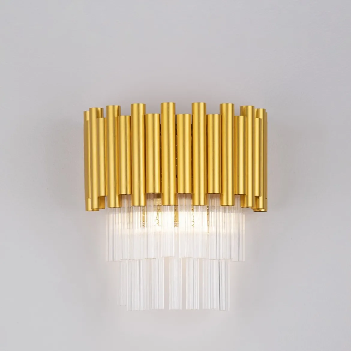 Nova Luce 9824082 MAGNOLIA Wandleuchte 2-flammig Gold E14