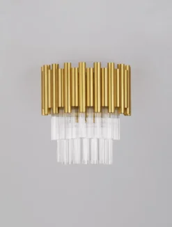 Nova Luce 9824082 MAGNOLIA Wandleuchte 2-flammig Gold E14