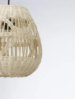 Nova Luce 9586500 MARLO Pendelleuchte 27cm Natur E27