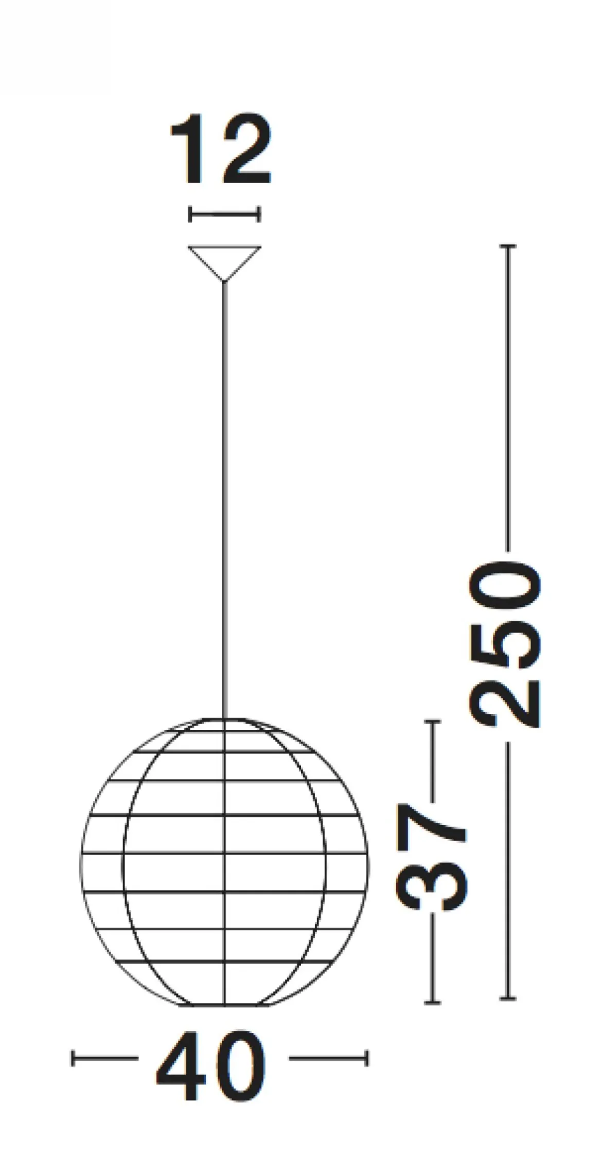 Nova Luce 9581501 MELODY Pendelleuchte 37x40cm Natur E27