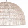 Nova Luce 9586446 MELODY Pendelleuchte 25x40cm Natur E27