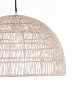 Nova Luce 9586446 MELODY Pendelleuchte 25x40cm Natur E27