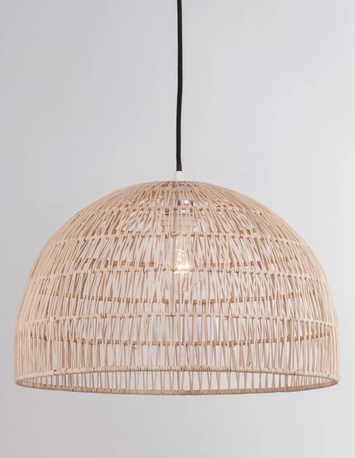 Nova Luce 9586446 MELODY Pendelleuchte 25x40cm Natur E27