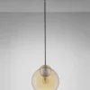 Nova Luce 9009239 MIDORI Pendelleuchte 1-flammig Gold Amber E27
