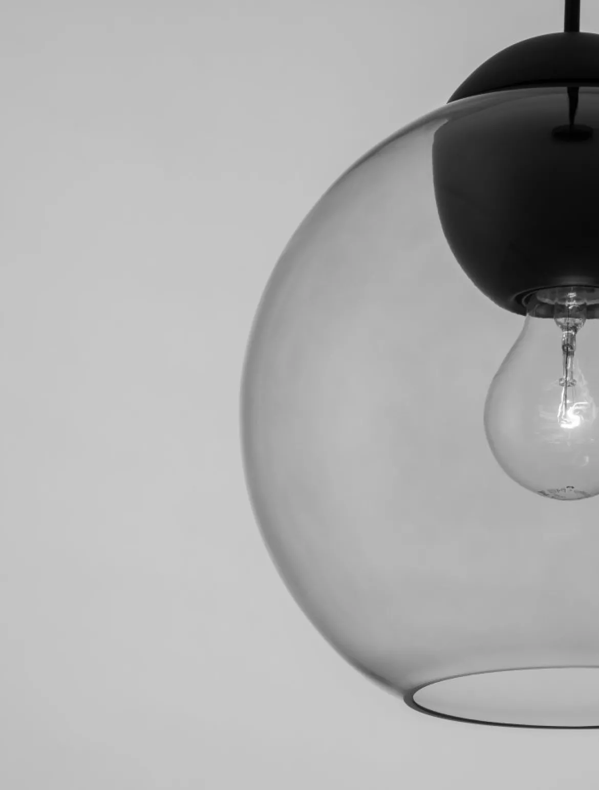 Nova Luce 9009241 MIDORI Pendelleuchte 1-flammig Schwarz Grau E27