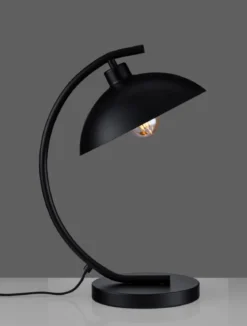 Nova Luce 9035981 MIRBA Tischleuchte Schwarz Gold E27