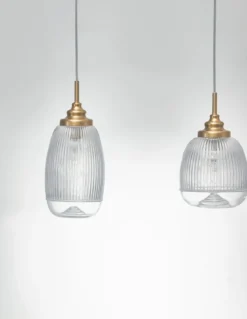 Nova Luce 9731216 MOND Pendelleuchte 3-flammig Gold Transparent E14