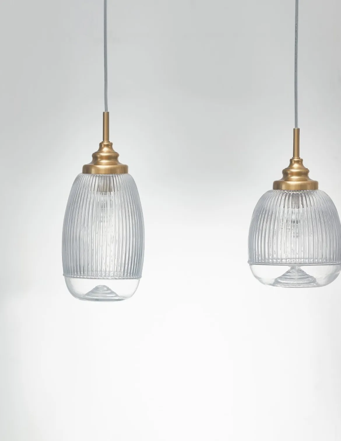 Nova Luce 9731216 MOND Pendelleuchte 3-flammig Gold Transparent E14