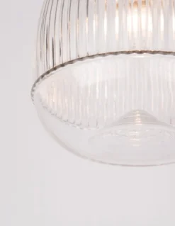 Nova Luce 9738210 MOND Pendelleuchte 1-flammig Gold Transparent E14