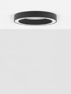 Nova Luce 9345633 MORBIDO LED Deckenleuchte 60cm 2700-4000K Schwarz