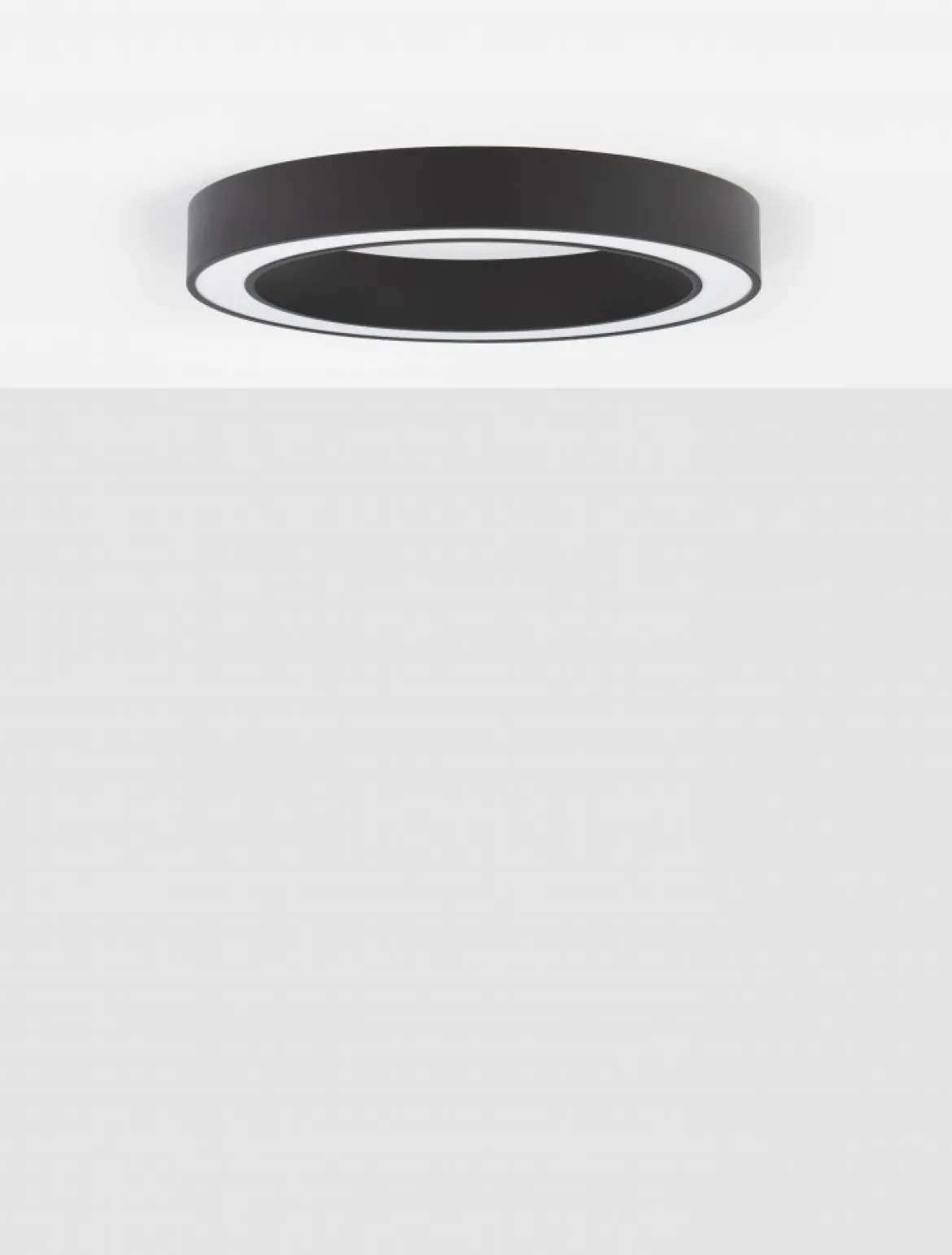 Nova Luce 9345633 MORBIDO LED Deckenleuchte 60cm 2700-4000K Schwarz